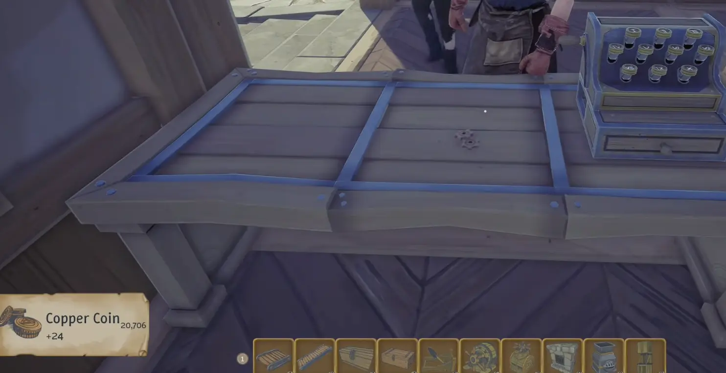 Automatic Cashier serving customers in Alchemy Factory