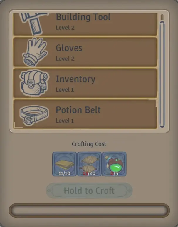 Dispatch requirement of 2000 Bandages before Gloom Spores unlock in Alchemy Factory