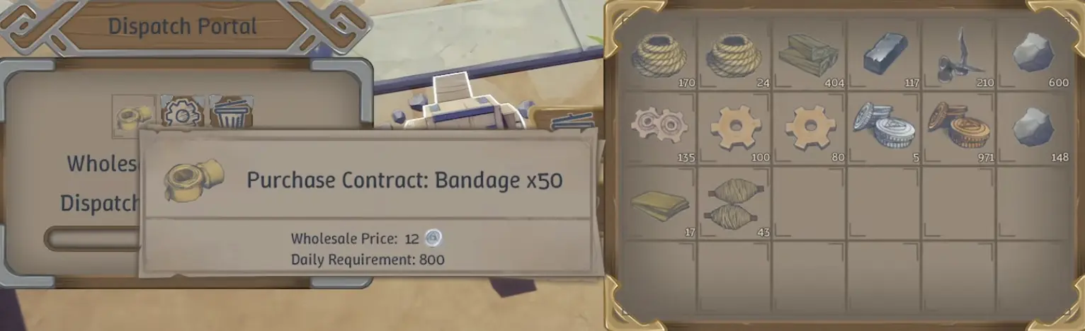 Alchemy Factory Contracts Guide: Sample Requests, Dispatch and Bulk Selling