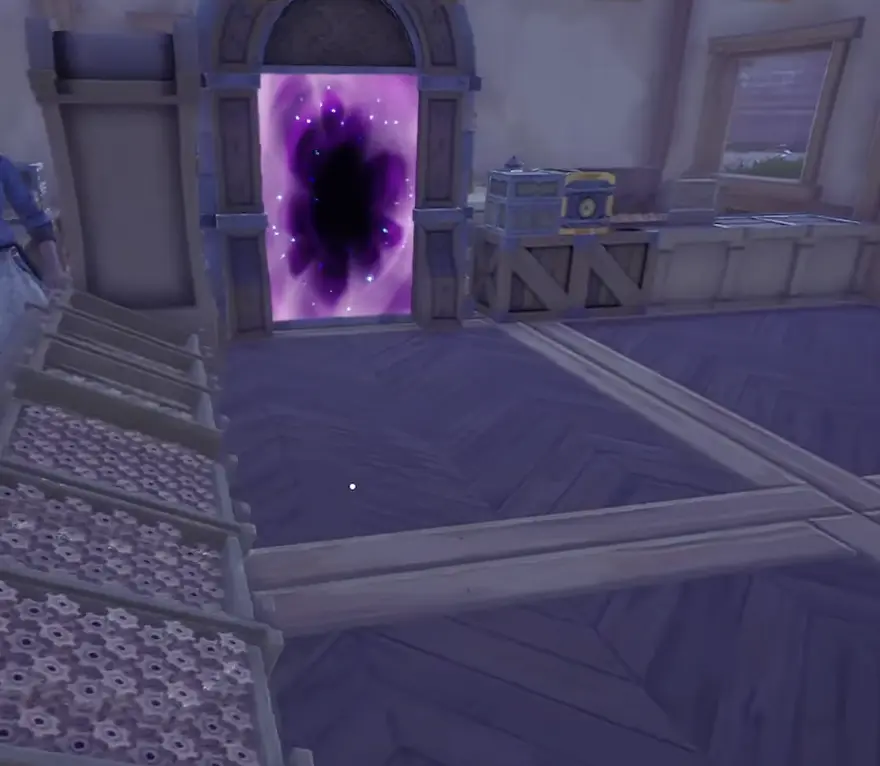 Grand Portal beside an Alchemy Factory shop