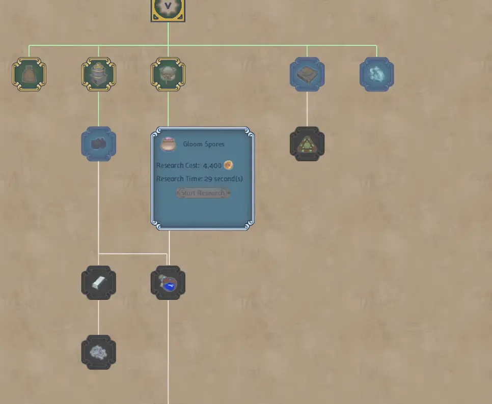 Rotten Log processing for Gloom Fungus and Planks in Alchemy Factory