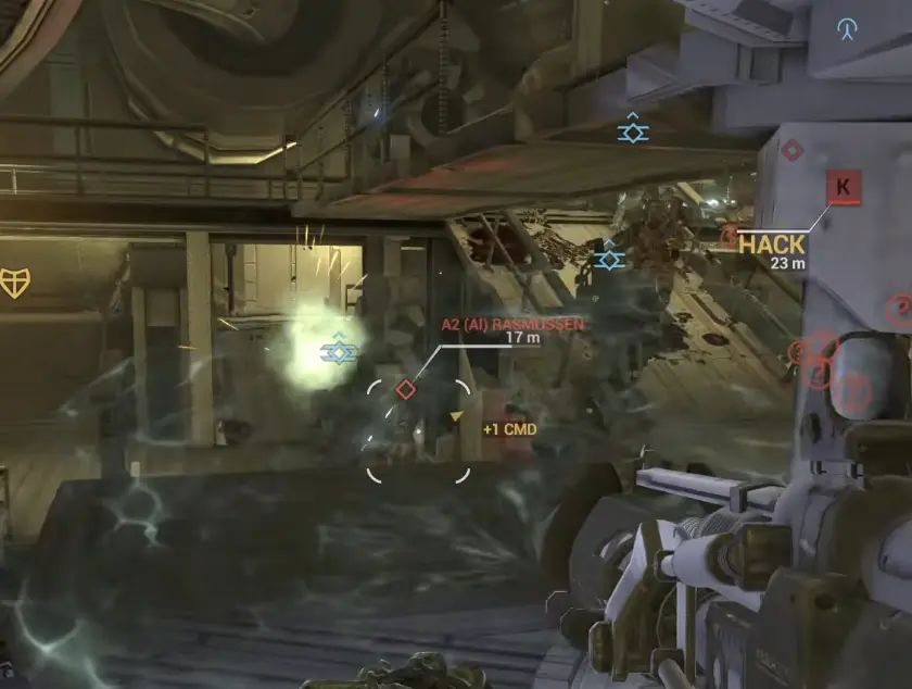 Angels Fall First Fire Support preset using heavier armor and a frontal shield