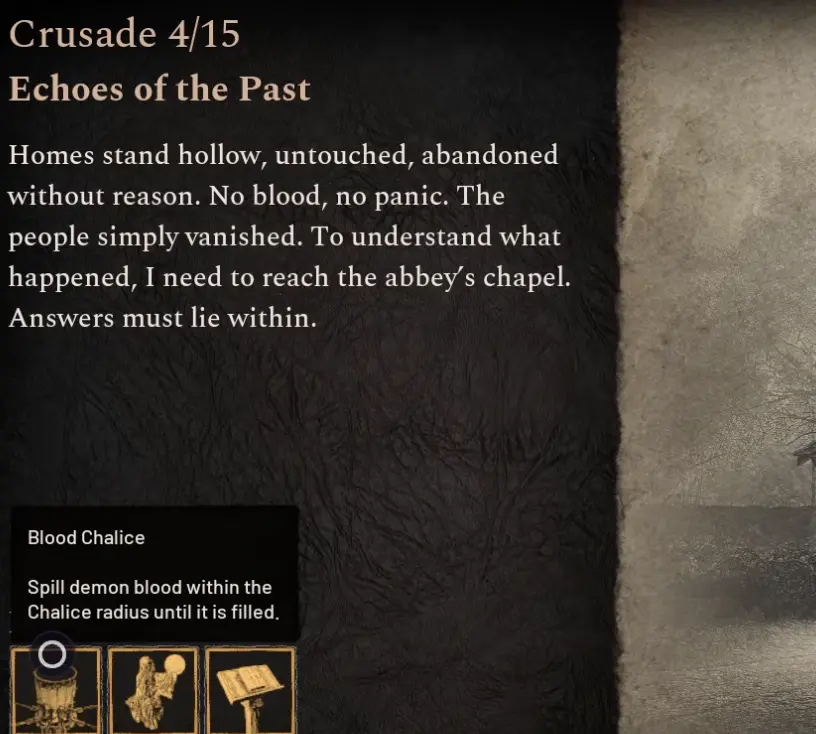 Blood Chalice event in Arms of God