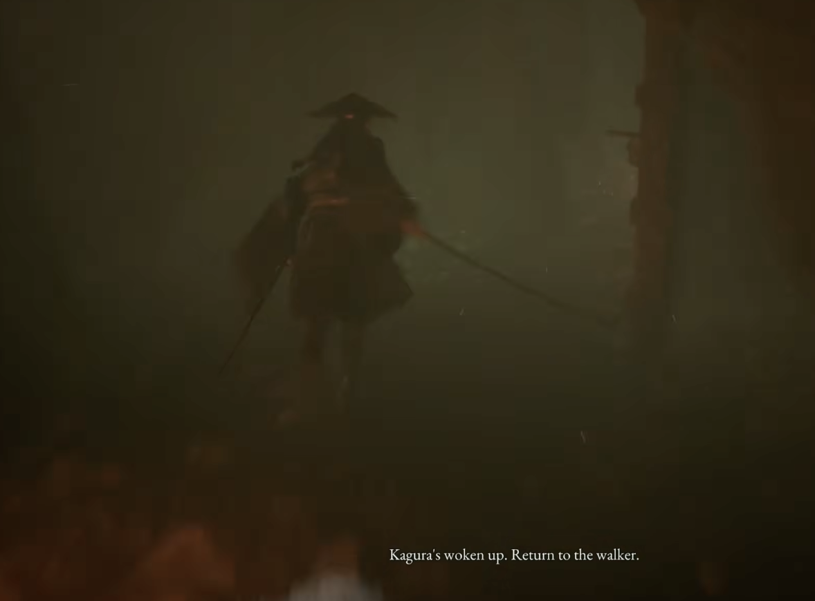 Objective changing to Return to the Walker after all three keys are obtained