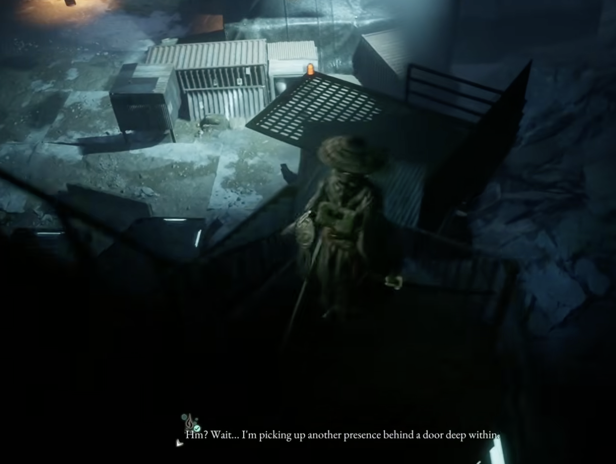 Locked inner Sub-City door leading toward the Foreman in Beast of Reincarnation