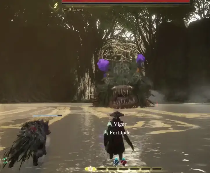 Level 16 Lacerta in its evolved giant-maw phase
