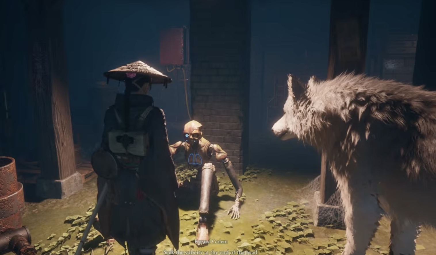 Beast of Reincarnation objective directing Emma to find the Foreman in the Sub-City