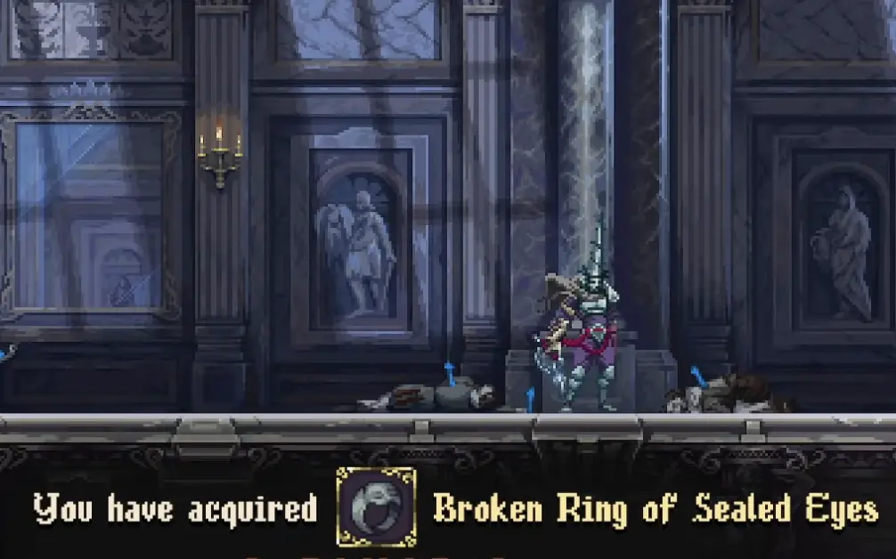 Broken Ring of Sealed Eyes in Blasphemous 2 The Third Sin