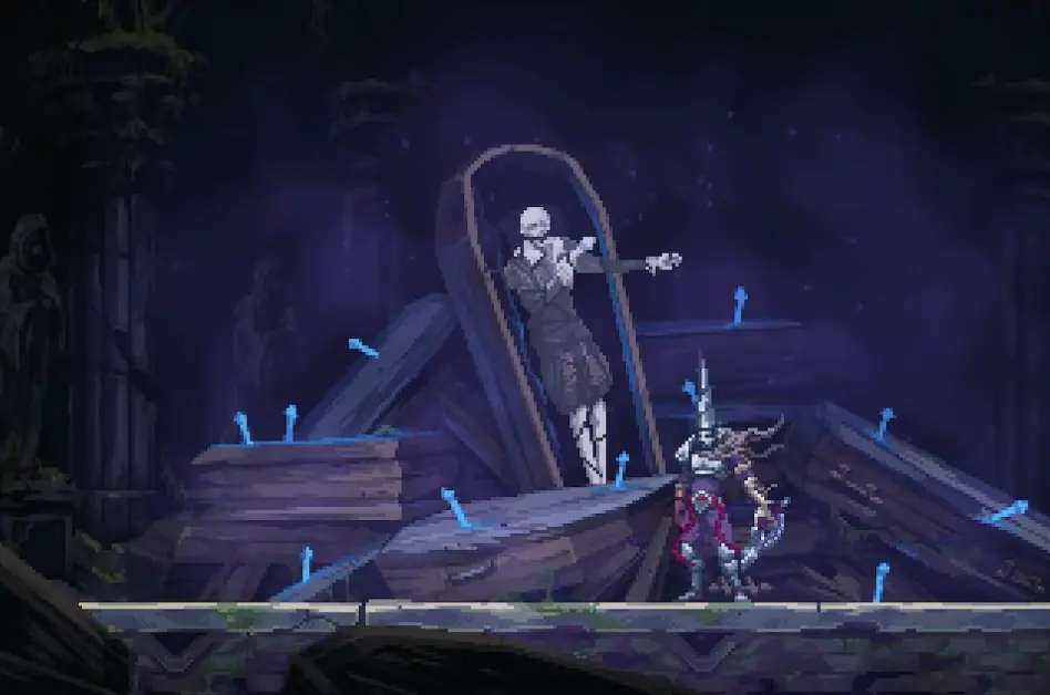 Gas-control NPC route in Blasphemous 2 The Third Sin