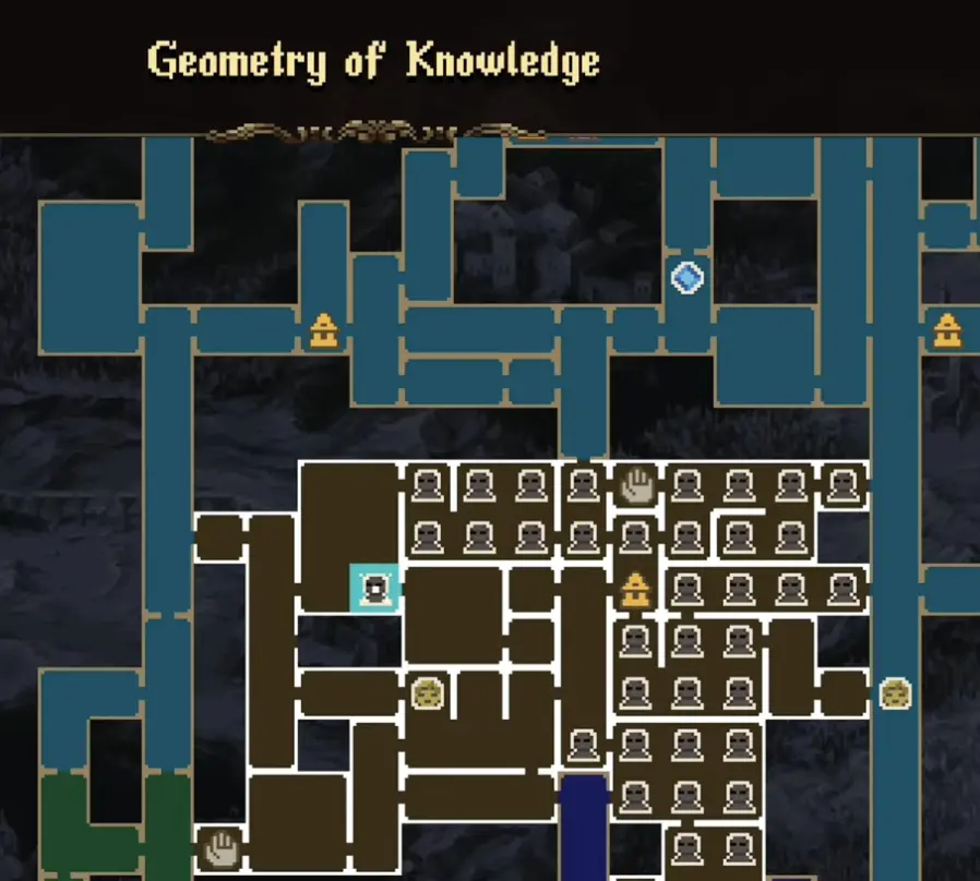Mark of the Embrujo 4 map location in Geometry of Knowledge in Blasphemous 2 The Third Sin