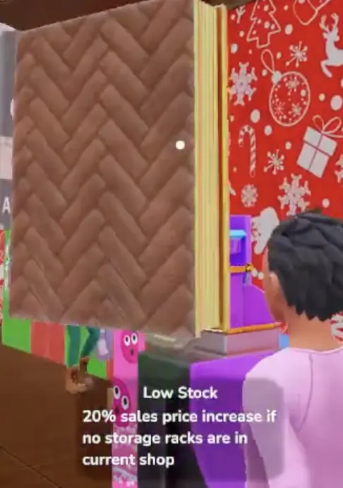 Low Stock Legendary Book giving a 20 percent sales price increase without Storage Racks
