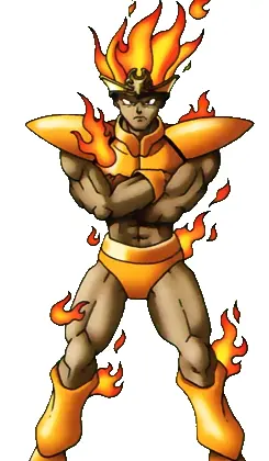 Fire Spirit boss portrait (DQ7 Reimagined)