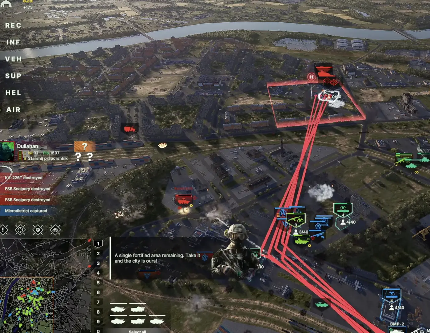 Final fortified area in Assault on Daugavpils