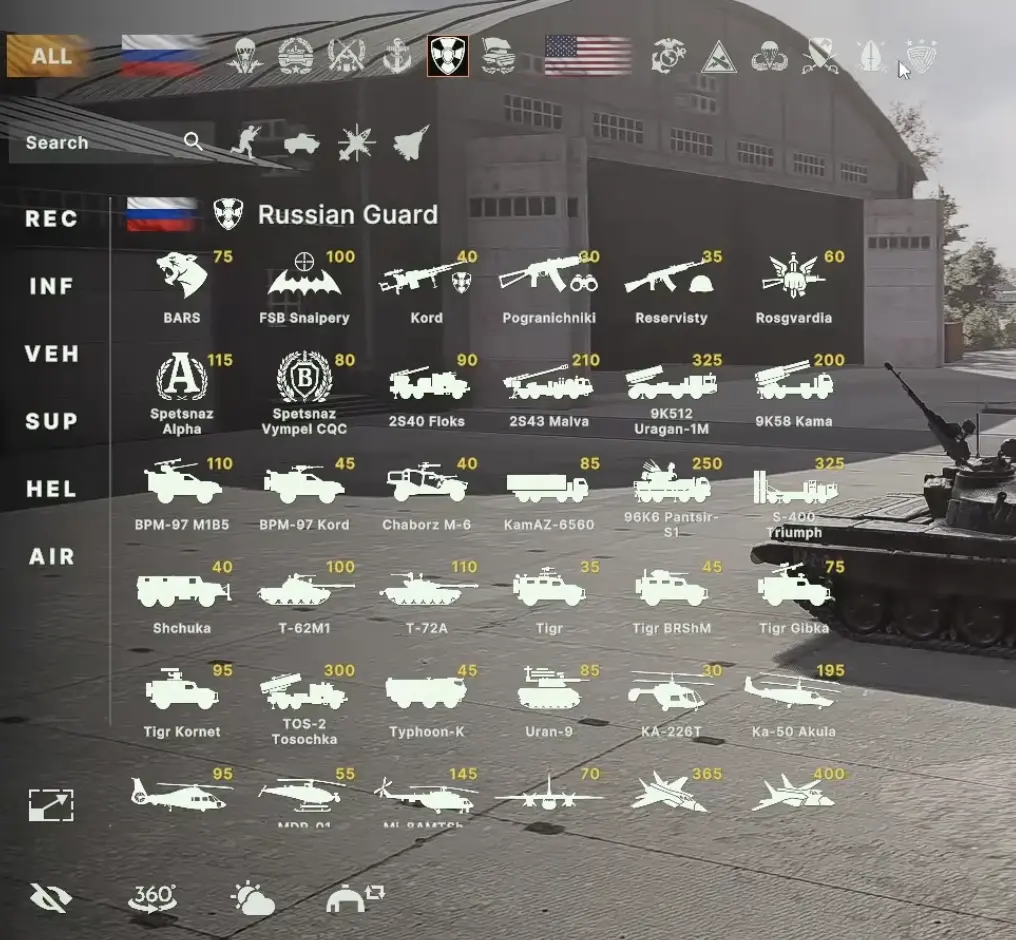 Russian Guard selected in the Broken Arrow Russian Arsenal