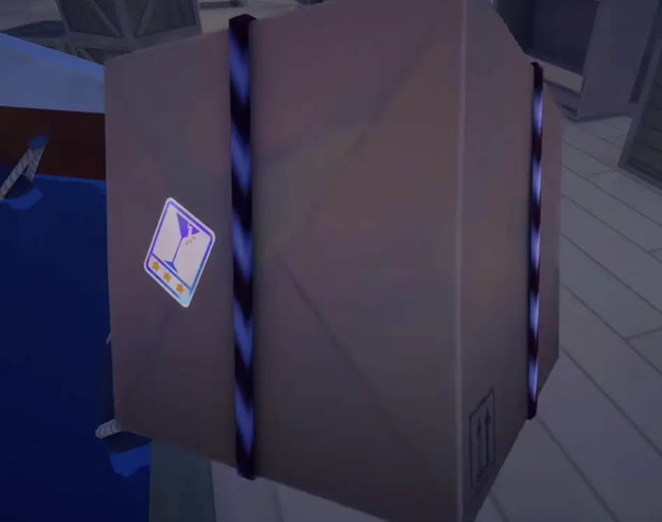 Cat Mail Co fragile parcel placed separately on a shelf