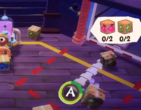 Crashout Crew co-op truck order bubble with cargo requirements