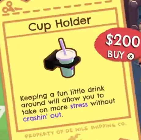 Crashout Crew Cup Holder upgrade card $200