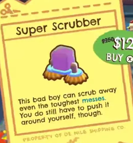 Crashout Crew Super Scrubber upgrade card $250
