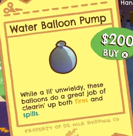 Crashout Crew Water Balloon Pump upgrade card $200
