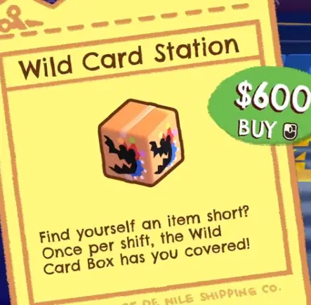 Crashout Crew Wild Card Station upgrade card $600