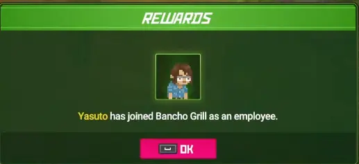 Dave the Diver In the Jungle Yasuto joining Bancho Grill as an employee