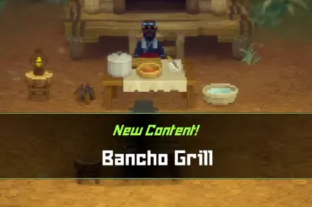 Dave the Diver In the Jungle new content screen showing Bancho Grill unlocked