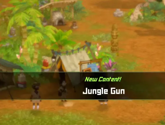Dave the Diver In the Jungle new content screen showing Jungle Gun unlocked