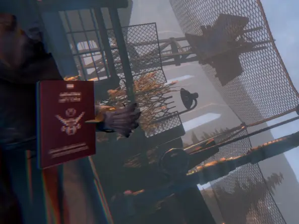 Dimhaven opening area after the bird steals the passport
