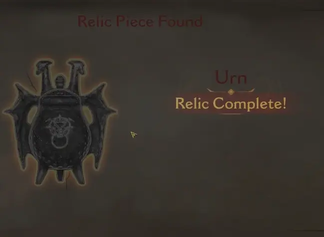 DOOM Revelations Osseus Relic Complete Urn