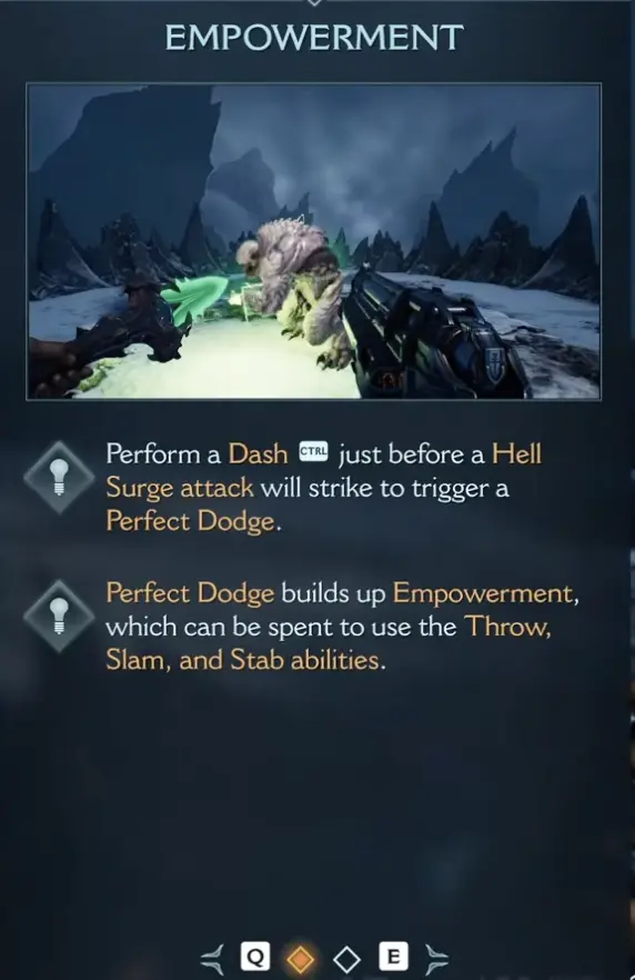 DOOM Revelations Perfect Dodge and Empowerment tutorial