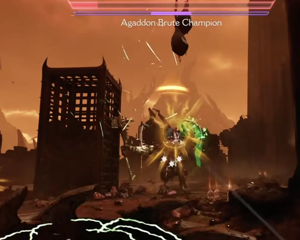 DOOM Revelations Proving Grounds Agaddon Brute Champion boss fight