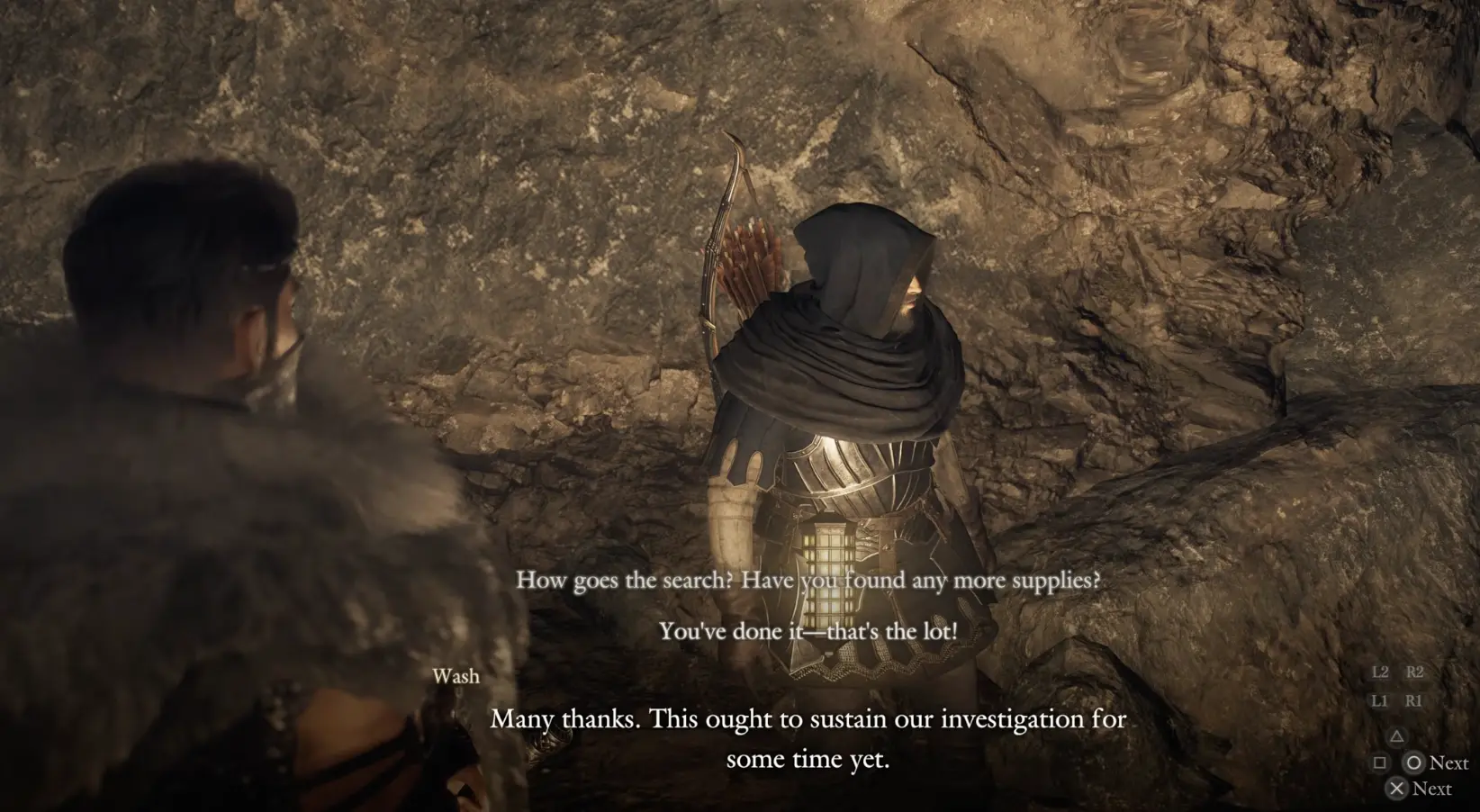 Wash confirming that all stolen Snowfoot supplies have been recovered