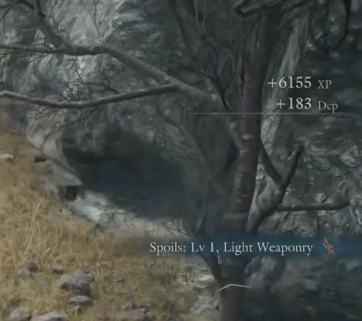 Level 1 Light Weaponry Spoils collected during early exploration in Norgan