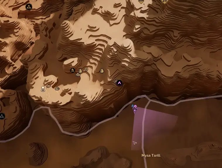 Sietch Ta'lab entrance for the Eighth Trial of Aql at the Eastern Shield Wall