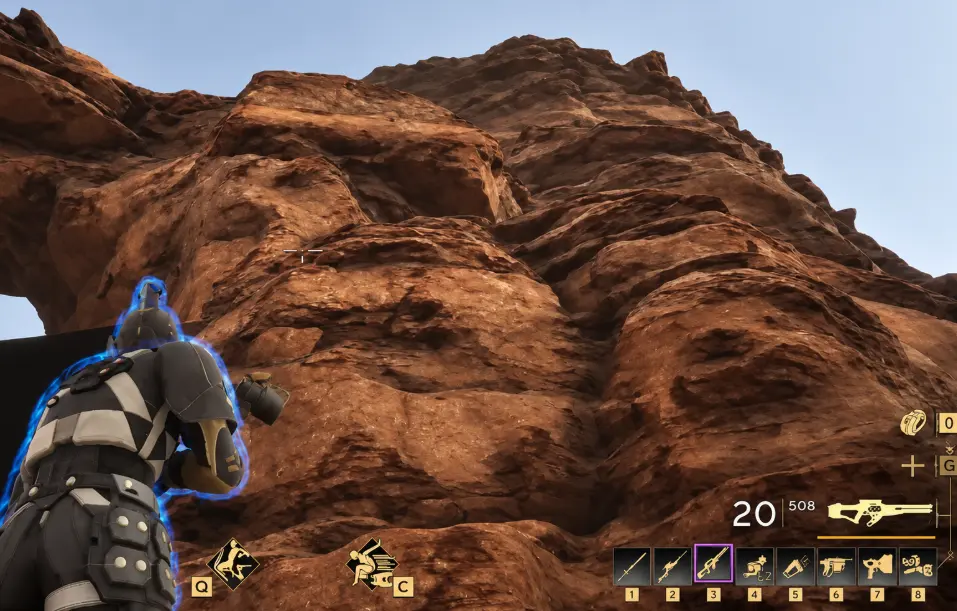 Route toward the Fourth Trial of Aql inside The Hollow Hammer