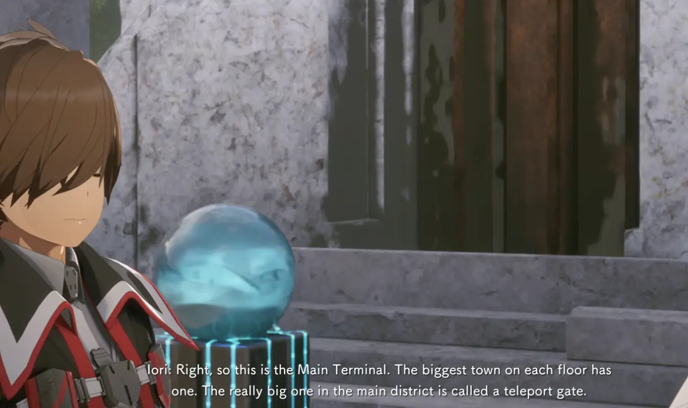 Echoes of Aincrad Main Terminal tutorial in town