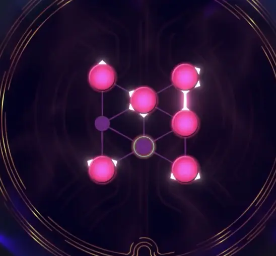 Second Ash Forest Guardian Seal puzzle before completing the connections