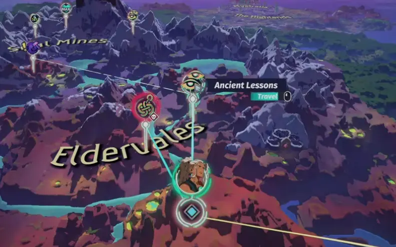 Choosing Ancient Lessons while close to the final basic Spell in Echoes of Mystralia