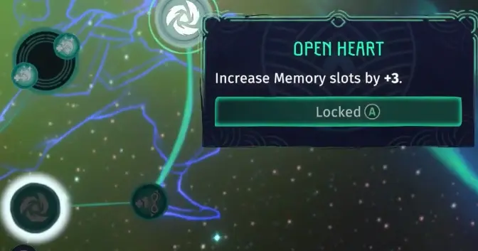 Echoes of Mystralia Lotus upgrade that increases Memory slots by three