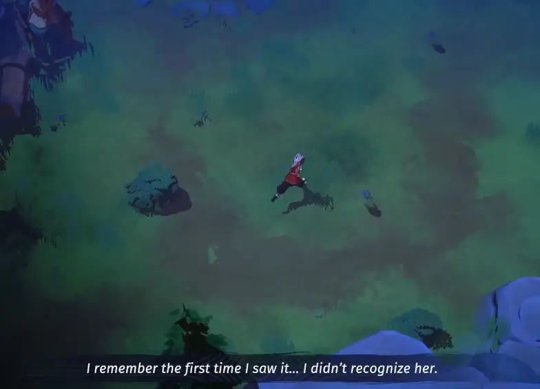 Zia's Statue discovered during an Echoes of Mystralia run before the mountain climb