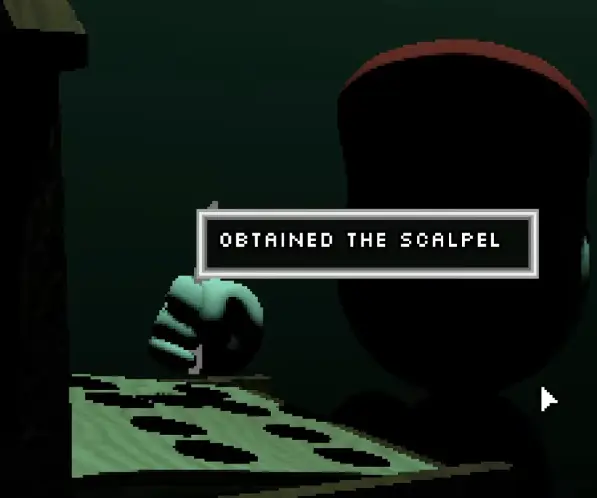 The Scalpel reward from the Endacopia dead-clown color puzzle