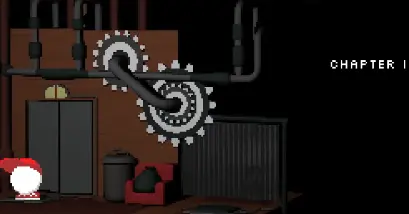 The Chapter One title appearing after the opening Endacopia toilet route