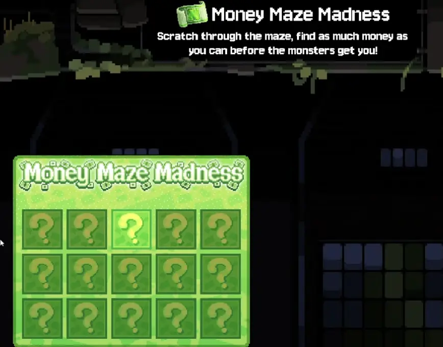 Money Maze Madness Green Ticket in Fortune Mill
