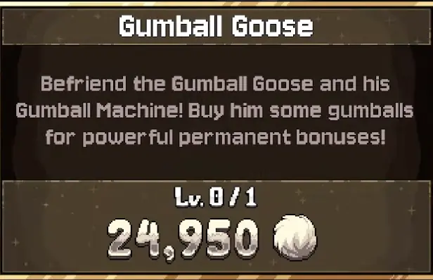 Gumball Goose hired in Fortune Mill