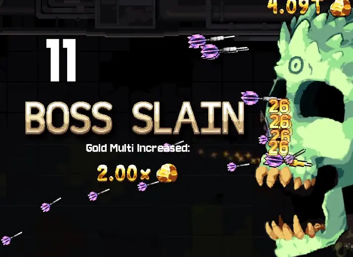 Boss Slain achievement after defeating the first Shadow Realm boss in Fortune Mill