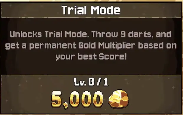 Trial Mode upgrade in Fortune Mill