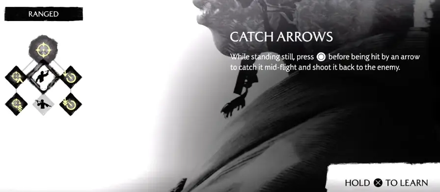 Catch Arrow technique in Ghost of Yotei Echoes of Sekigahara