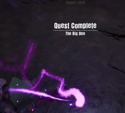 GRAIN ROT Corrupted Elite defeated with its glowing drop visible
