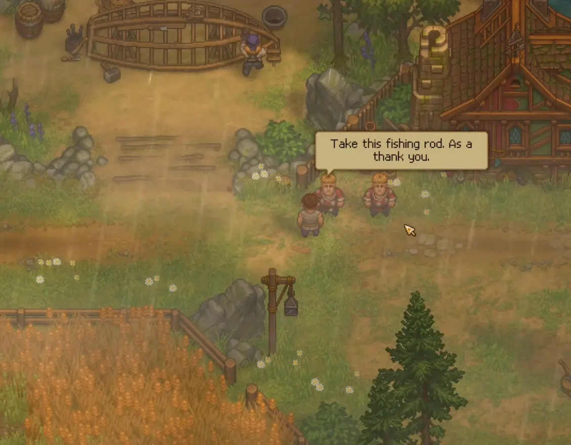 How to Get the Fishing Rod and Fish in Graveyard Keeper 2