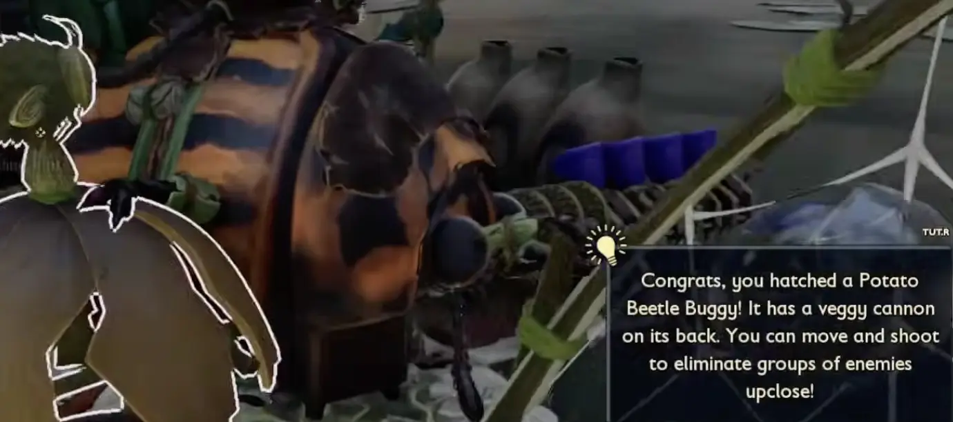 How to Get the Potato Beetle Buggy in Grounded 2